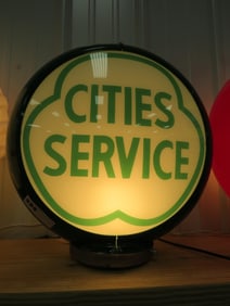 Cities Service Gas Pump Globe