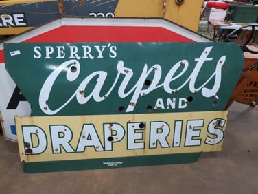 Speery'S Carpet & Draperies Sign
