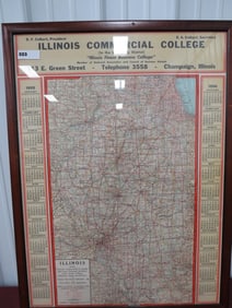 1955-56 Illionois Map