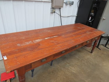 (10) Drawer Store Table