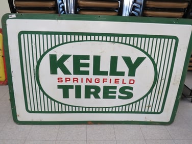 1968 Super Kelly Tires Sign