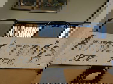 Armstrong'S Service Station Sign