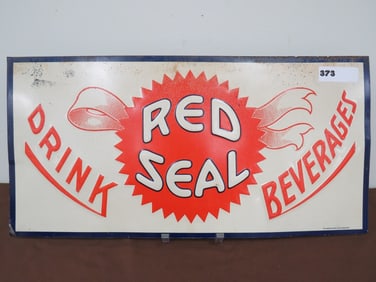 Red Seal Beverages Sign