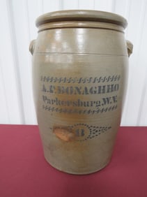 8-Gallon AP Donaghho Stoneware