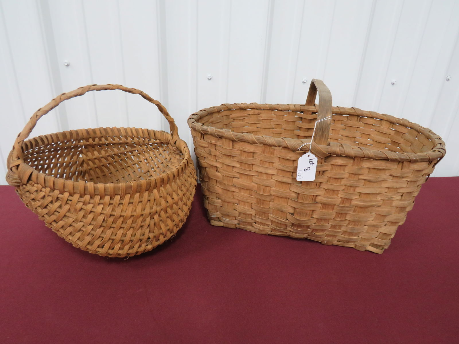 (2) Early Hickory Baskets (1 of 4)