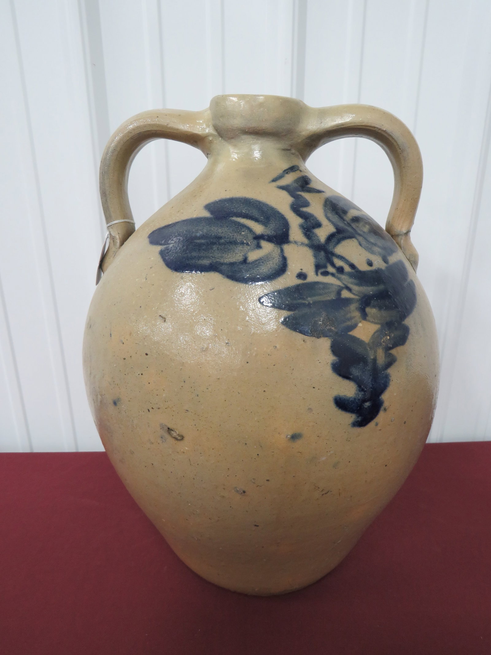Ovid Double-Handle Blue D?cor Jug: Very Large.