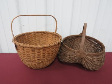 Pair of Early Baskets