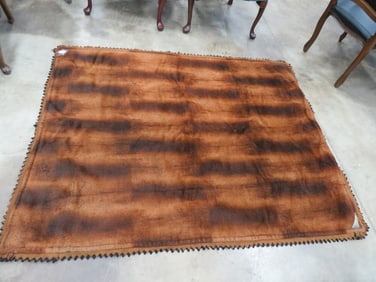 Wild Game-Hide Victorian Buggy Throw