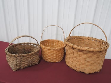 3-Hickory Baskets