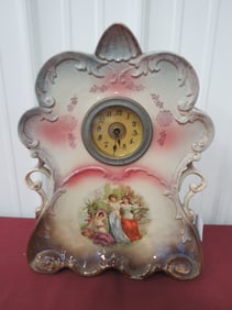 Victorian Porcelain Clock