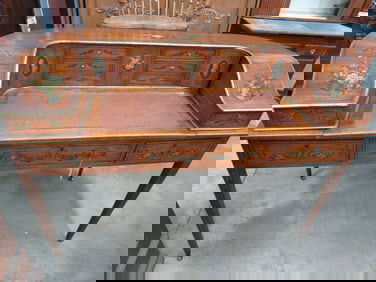Edwardian Painted Carlton House Desk
