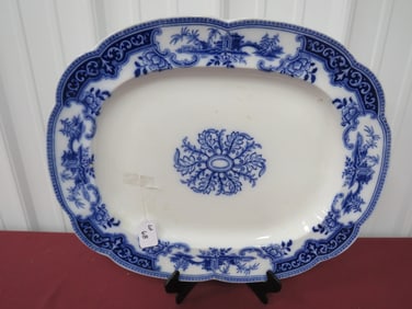Flow Blue Platter