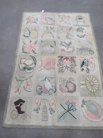 Sampler Hook Rug