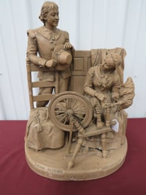 John Rogers Plaster Sculpture