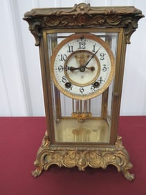 Brass Mantel Clock