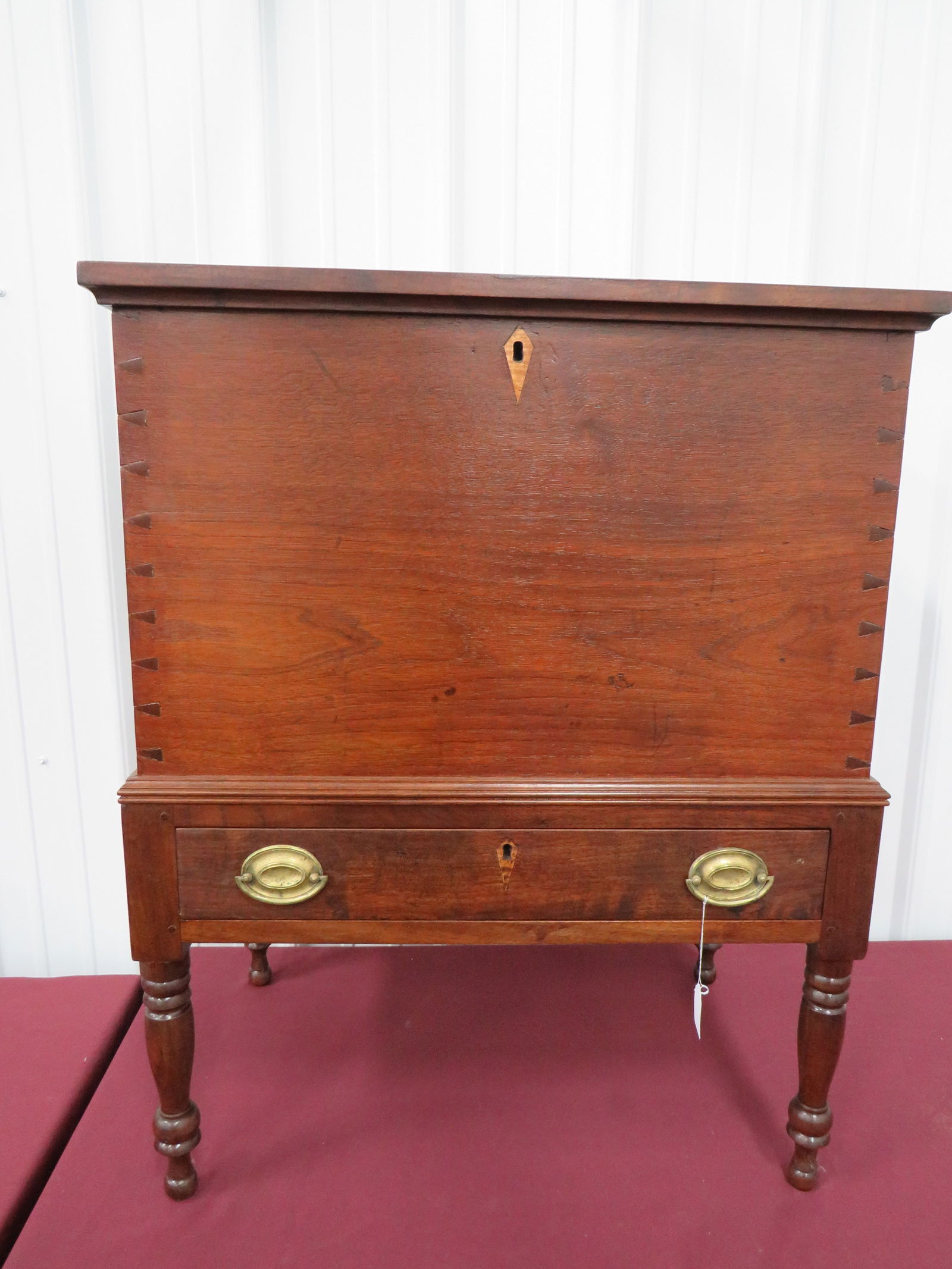 Walnut Diminutive Sugar Chest (1 of 9)