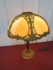 Miller Slag Glass Lamp