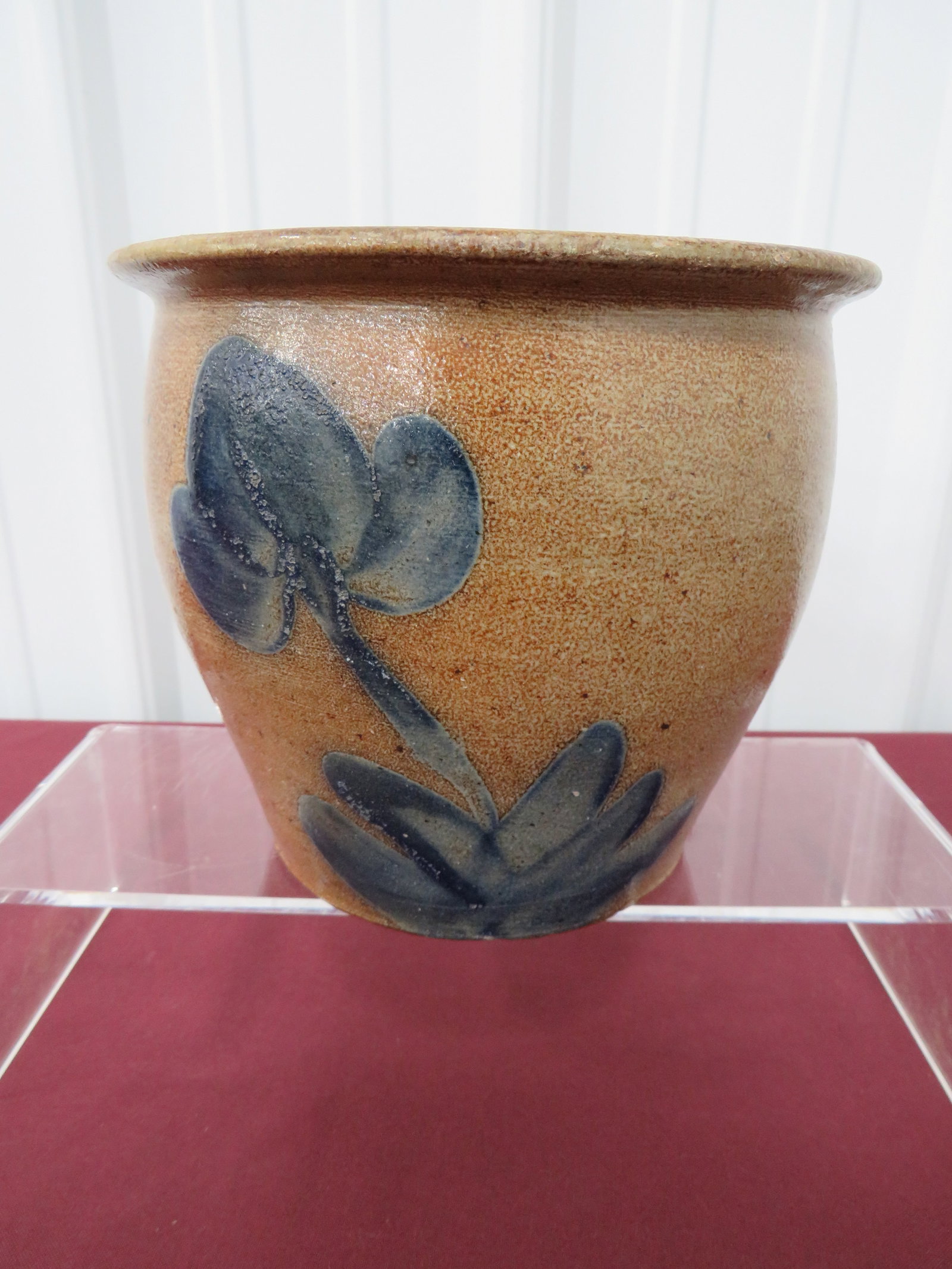 Stoneware Cream Jar: A great Addition to anyone's collection.
