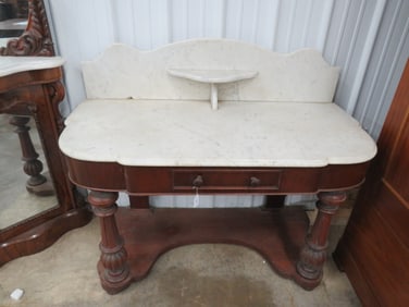 Marble-top Credenza