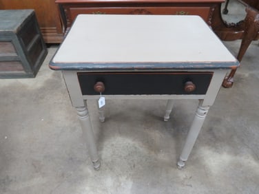 David T Smith Painted Stand