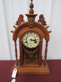 E. Howard & Walnut Shelf/Mantle Clock