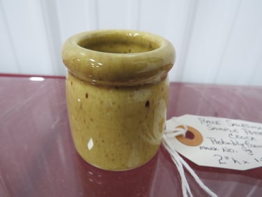 Rare Salesman Sample Pottery Crock