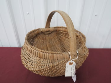Early Splint Hickory Buttocks Basket