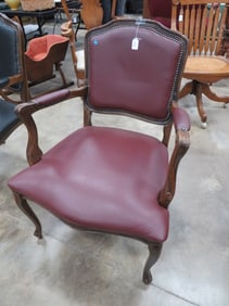 Occassional Leather Arm Chair