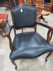 Occassional Leather Arm Chair