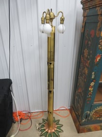 Shell Tramp Art Lamp