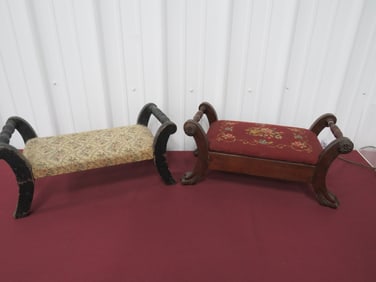 2-Victorian Footstools