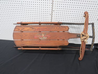 Flexible Flyer Stenciled Early Sled