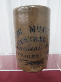 Abe McCoy Stoneware Jar