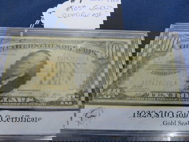 $10 Gold Certificate