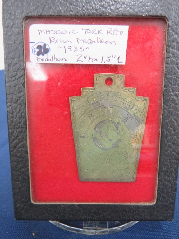 1835 Masonic York Rite Ream Invitation: Jos. A. Ream, Jan. 22 1835