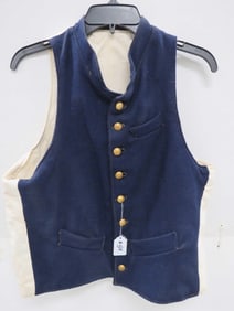 Civil War Blue Vest