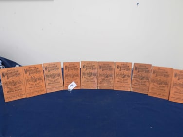 Pierce's Account Book 10 Books