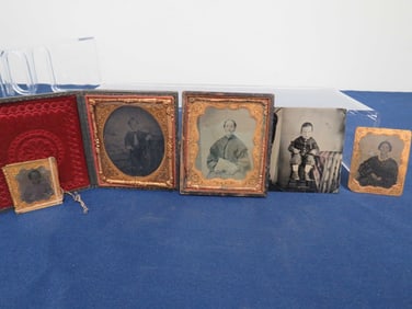 Group of Civil War Tintypes - 5