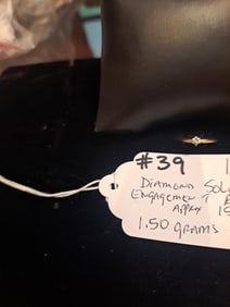 Diamond Solitaire Engagement Ring