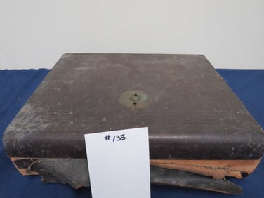 Field Desk - Leather Brass Lock