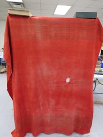 Civil War Red Wool Blanket