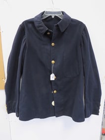 Civil War Blue Wool Military Jacket