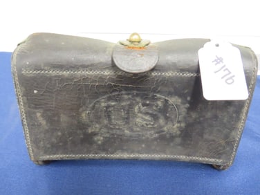 Leather Civil War Ammo Pouch