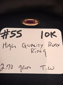 High Quality Ruby Ring
