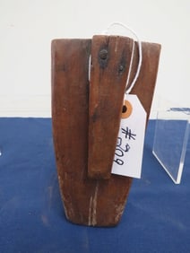 Civil War Wood Ammo Pouch