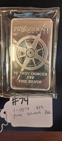 10oz .999 Pure Silver Bar