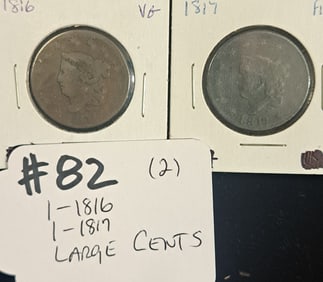 (2) Large Cents