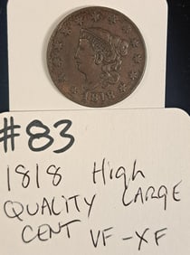 1818 High Qaulity Large Cent