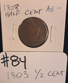 1803 Half Cent