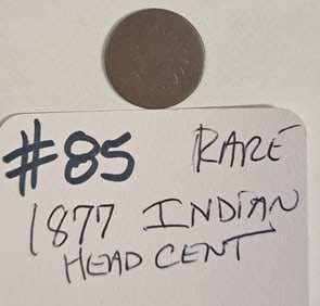 Rare 1877 Indian Head Cent